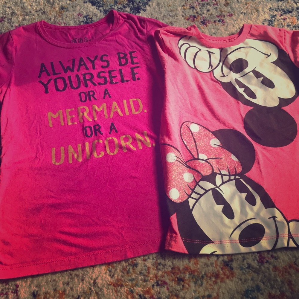 Size 7/8  kids shirts